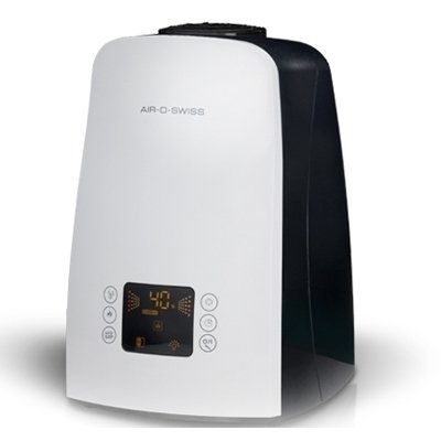 Увлажнитель воздуха Air-O-Swiss U650 white Увлажнитель воздуха Air-O-Swiss U650 whiteУльтразвуковые<br>U650 white от швейцарской компании Air-O-Swiss это стильный, комфортный в использовании и очень эффективный увлажнитель воздуха, предназначенный для эксплуатации в помещениях, площадью до 60 квадратных метров. Данная модель оборудована по последнему слову техники имеет встроенный гигростат, электронную систему управления, сенсорный дисплей и функцию таймера. При окончании воды в емкости увлажнитель сообщит об этом при помощи индикатора и прекратит работу автоматически.<br><br>Основные преимущества рассматриваемой модели бытового увлажнителя воздуха Air-O-Swiss:<br><br>Электронная система управления i-touch.<br>Стильный современный дизайн.<br>Удобочитаемый информативный дисплей.<br>Мобильность и функциональность.<br>Автоматический и ночной режимы работы.<br>Вместительная емкость для воды.<br>8 часовой таймер работы.<br>Двухструйный распылитель воды (сплиттер).<br>Cистема обеззараживания воды путем пастеризации - нагрев до 80 С.<br>Встроенный электронный гигростат.<br>Индикаторы окончания воды и необходимости в очистке прибора.<br>Светодиодная индикация работы.<br>Невероятно низкий уровень звукового давления.<br>AG+ картридж с частицами серебра.<br>Сменный наполнитель для картриджа.<br>Долговечная золотая мембрана (покрытие titaniumnitrite).<br>Автоматическое отключение при низком уровне воды.<br>Высококачественные компоненты и материалы.<br>Низкое потребление электроэнергии.<br>Ионизирующий серебряный стержень (ISS) (опция).<br><br>Ультразвуковые увлажнители воздуха Boneco Air-O-Swiss это приборы, которые, несомненно, необходимы в каждом доме. Приборы серии U можно брать с собой в поездку или на работу, ведь они имеют компактные размеры и не займут много места. Работа таких устройств заключается в том, что ультразвуковая мембрана разбивает воду на мельчайшие частички и устройство, при помощи встроенного вентилятора подает их в помещение в виде пара или тумана. Все приборы выполнены в современном дизайне, на выбор предоставляется несколько ярких цветовых вариантов исполнения.<br><br>Страна: Швейцария<br>Производитель: Швейцария<br>Площадь, м?: 60<br>Площадь по очистке, м?: 60<br>Обьем бака, л: 5,5<br>Колво режимов работы: 4<br>Расход воды, мл/ч: 550<br>Гигростат: Да<br>Гигрометр: Да<br>Питание, В: 220 В<br>Звуковое давление, дБа: 25<br>Мощность, Вт: 4<br>Габариты ВхШхГ, см: 35,5x28x24<br>Вес, кг: 6<br>Гарантия: 1 год<br>Ширина мм: 280<br>Высота мм: 355<br>Глубина мм: 240