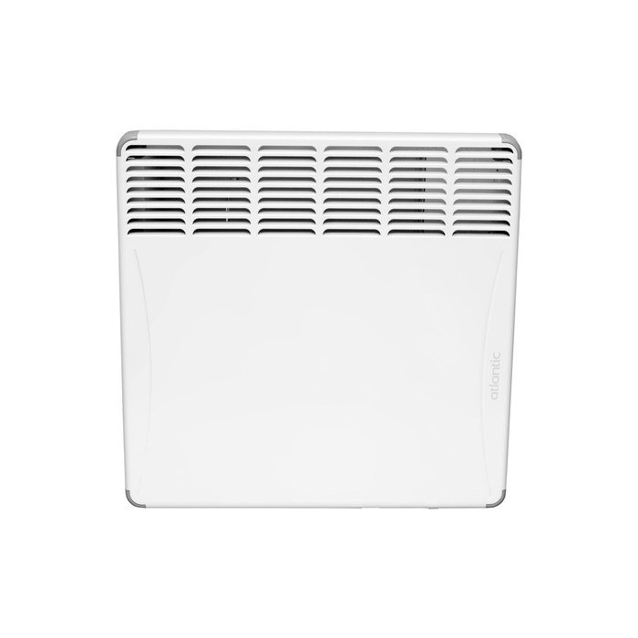 Конвектор электрический Atlantic F17 DESIGN 1000W PLUG Конвектор электрический Atlantic F17 DESIGN 1000W PLUG10 м? - 1.0 кВт<br>Модель электрического конвектора Atlantic (Атлантик) F17 DESIGN 1000W PLUG безопасна и надежна в эксплуатации. Прибор монтируется настенным способом и включает в общую комплектацию электронный термостат, гарантирующий оборудованию продолжительный срок службы. Агрегат не выжигает кислород из помещения при функционировании и работает практически бесшумно.<br>Особенности и преимущества:<br><br>Закрытый нагревательный элемент: безопасный, бесшумный, долговечный<br>Технология Soft Air обеспечивает комфортный микроклимат в помещении - не сушит воздух, не сжигает кислород<br>Безопасный для детей температура внешней панели не превышает 45 ?С, закругленные углы<br>Встроенный датчик падения гарантирует выключение конвектора при падении<br>Встроенная защита от перегрева и двойная изоляции (класс защиты II)<br>В комплекте кабель, вилка, надежный кронштейн<br><br>Электрические конвекторы Atlantic серии F17 Design быстро обогревают помещения, поэтому отлично подойдут для монтажа в квартирах или офисах в холодное время года. Приборы не выжигают кислород и влагу при работе. Все модели из серии считаются экономичными в общем содержании и подходят для ежедневного использования. Конвекторы работают практически бесшумно.<br><br>Страна: Франция<br>Производитель: Украина<br>Mощность, Вт: 1000<br>Площадь, м?: 10<br>Класс защиты: IP24<br>Настенный монтаж: Да<br>Термостат: Механический<br>Тип установки: Настенная<br>Длина конвектора: 458<br>Высота конвектора: 451<br>Отключение при перегреве: Есть<br>Отключение при опрокидывании: Есть<br>Влагозащитный корпус IP44: Нет<br>Ионизатор: Нет<br>Дисплей: Нет<br>Питание В/Гц: 230/50<br>Размеры ВхШхГ: 451x458x98<br>Вес, кг: 4<br>Гарантия: 5 лет