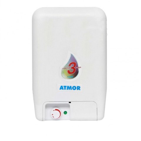 Хороший водонагреватель Atmor O/S/E 15 LT Хороший водонагреватель Atmor O/S/E 15 LT15 литров<br>Маленький бытовой водонагреватель ATMOR (Атмор) O/S/E 15 LT хороший выбор для квартиры. Представленная модель отличается легким типом монтажа, простым использованием и долговечностью. <br><br>Страна: Израиль<br>Производитель: Египет<br>Способ нагрева: Электрический<br>Нагревательный элемент: Трубчатый<br>Объем, л: 15<br>Темп. нагрева, С: 80<br>Мощность, кВт: 1.5<br>Напряжение сети, В: 220 В<br>Плоский бак: Да<br>Узкий бак Slim: Нет<br>Магниевый анод: Да<br>Колво ТЭНов: 1<br>Дисплей: Нет<br>Сухой ТЭН: Нет<br>Защита от перегрева: Да<br>Покрытие бака: Стеклоэмаль<br>Тип установки: Вертикальная<br>Подводка: Нижняя<br>Управление: Механическое<br>Размеры ШхВхГ, см: 45х30.5х30.5<br>Вес, кг: 9<br>Гарантия: 3 года<br>Ширина мм: 450<br>Высота мм: 305<br>Глубина мм: 305