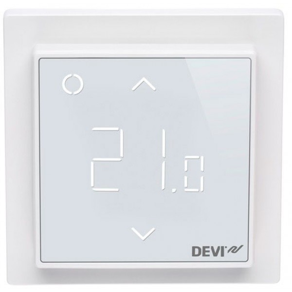

Терморегулятор для теплого пола Devi, Devi DEVIreg Smart Wi-Fi, полярно-белый