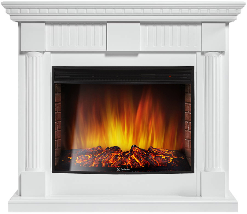 Электрокамин с широким очагом 2D Electrolux, Белый, Electrolux EFP/P-2720RLS с порталом Firelight Colonnа 25 U (угловой) белый
Электрокамин с широким очагом 2D Electrolux, Белый, Electrolux EFP/P-2720RLS с порталом Firelight Colonnа 25 U (угловой) белый