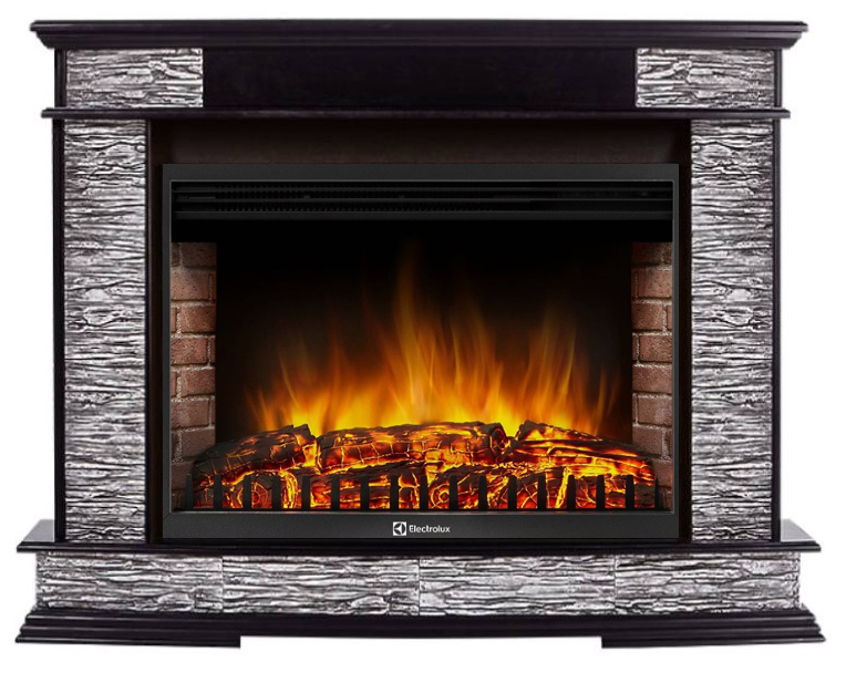 Электрокамин с широким очагом 2D Electrolux, Венге, Electrolux EFP/P-3020LS с порталом Firelight Scala 26/30 сланец скалистый серый, шпон венге
Электрокамин с широким очагом 2D Electrolux, Венге, Electrolux EFP/P-3020LS с порталом Firelight Scala 26/30 сланец скалистый серый, шпон венге