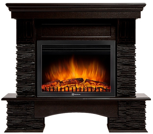 Электрокамин с широким очагом 2D Electrolux, Венге/черный, Electrolux EFP/P-3020LS с порталом Firelight Pietra Nuovo 30 камень сланец чёрный, шпон венге
Электрокамин с широким очагом 2D Electrolux, Венге/черный, Electrolux EFP/P-3020LS с порталом Firelight Pietra Nuovo 30 камень сланец чёрный, шпон венге