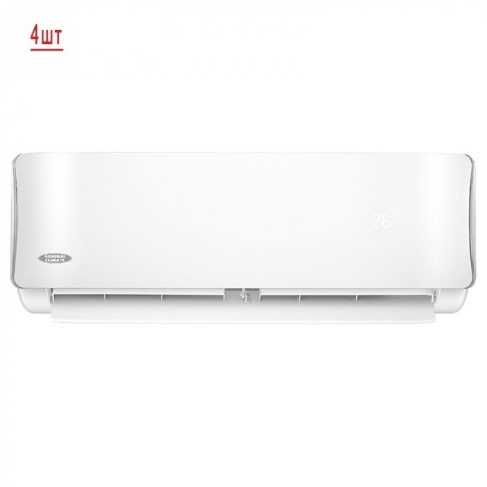 Мульти-сплит система General Climate, General Climate GU-M4EA36HN1/GC-MES07HRN1*4шт
Мульти-сплит система General Climate, General Climate GU-M4EA36HN1/GC-MES07HRN1*4шт