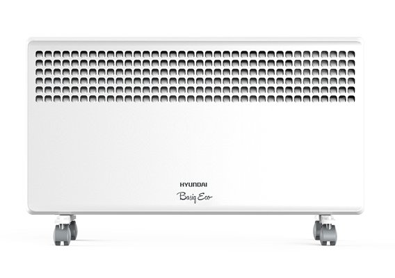 Конвектор электрический Hyundai H-HV5-15-UI610 Конвектор электрический Hyundai H-HV5-15-UI61015 м? - 1.5 кВт<br>Предназначенный для дополнительного или основного типа обогрева электрообогреватель Hyundai (Хендай) H-HV5-15-UI610 располагает качественным нагревательным элементом. Устройство работает по принципу конвекции воздуха это означает, что снизу в конвектор поступает холодный воздух, а на выходе из верхних отверстий прибора воздух становиться теплой, комфортной температуры.<br>Особенности и преимущества электрических конвекторов Hyundai серии Basiq Eco:<br><br>Технология объемной тепловой волны<br>СТИЧ-нагревательный элемент<br>Две ступени мощности нагревательного элемента (кроме модели 1000 Вт)<br>Простое интуитивное управление<br>Высококачественный термостат на основе медного сплава<br>Компактный французский типоразмер<br>Настенная и напольная установка<br>Датчик защиты от перегрева<br>Класс влагозащиты IP24.<br>Компактные габариты.<br><br><br>Подбирая обогреватель, важно выбрать модель, которая наиболее оптимально подойдет для конкретного помещения. От этого будет зависеть эффективность работы прибора, его энергопотребление, а также степень комфорта, которую сможет обеспечить агрегат. Серия электрических конвекторов Basiq Eco, разработанная компанией Hyundai, станет отличным выбором для гостиных и спален, детских комнат и кабинетов, кухонь и закрытых лоджий. Семейство представлено приборами мощностью от 1,0 кВт до 2,0 кВт соответственно, легко справится с задачей обогрева помещений, площадью в среднем от десяти до двадцати квадратных метров. Все агрегаты серии могут быть установлены на полу или закреплены на стене, а их корпус надежно защищен от попадания пыли и влаги. Интернет-магазин mircli.ru электрические конвекторы Hyundai реализует по весьма демократичной цене. В нашем онлайн-каталоге посетители найдут широкий ассортимент приборов, как уже проверенных временем, так и новинок рынка.<br><br>Страна: Корея<br>Производитель: Китай<br>Mощность, Вт: 1500<br>Площадь, м?: 20<br>Класс защиты: IP24<br>Настенный монтаж: Да<br>Термостат: Механический<br>Тип установки: Настенная<br>Длина конвектора: 610<br>Высота конвектора: 403<br>Отключение при перегреве: Есть<br>Отключение при опрокидывании: Нет<br>Влагозащитный корпус IP44: Нет<br>Ионизатор: Нет<br>Дисплей: Нет<br>Питание В/Гц: 220/50<br>Размеры ВхШхГ: 403x610x90<br>Вес, кг: 4<br>Гарантия: 1 год