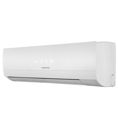 Настенный кондиционер Neoclima NS/NU-HAL09R Настенный кондиционер Neoclima NS/NU-HAL09R25 м? - 2.6 кВт<br>Neoclima NS/NU-HAL09R это традиционная сплит-система, оснащенная плазменным фильтром, который задерживает до 95% загрязнений. Такой прибор создаст не просто комфортный, но и здоровый микроклимат в вашем доме. А широкие функциональные возможности сделают его использование максимально удобным. Стоит отметить, что агрегат надежен и экономичен, безопасен и долговечен.<br>Особенности и преимущества настенных сплит-систем серии PLAZMA от компании Neoclima:<br><br>Плазменный фильтр.<br>Возможность регулировки направления воздушного потока.<br>Система против образования льда.<br>Функция запоминания настроек.<br>Режим комфортного сна.<br>Система осушения.<br>Электромагнитная совместимость.<br>Эффективный вентилятор.<br>Высокий уровень надежности.<br>Оптимальные технические характеристики.<br>Конкурентоспособная цена.<br>Деактивация неприятных бытовых и промышленных запахов.<br>Увеличенный ресурс бесперебойной работы.<br>Классический внешний вид.<br>Компактные габаритные размеры внутреннего и наружного блоков.<br>Быстрое достижение требуемого температурного режима.<br>Простое и понятное управление.<br>Автоматический режим функционирования.<br><br>Компания Neoclima в семействе настенных сплит-систем PLAZMA обеспечила идеальное сочетание трех принципов: высокий уровень надежности, достойные технические характеристики и приемлемая цена. Помимо стандартных режимов функционирования предусмотрен ряд усовершенствований, которые способствуют устранению пыли, аллергенов, растительной пыльцы, в том числе и тополиный пух, а дополнительный фильтрующие элементы деактивирую неприятные бытовые и промышленные запахи, даря помещению свежесть. Представленная серия климатической техники превосходно себя зарекомендовала, оборудование пользуется колоссальным спросом у потребителей.<br><br>Уровень шума, дБа: 43<br>Страна бренда: Греция<br>Горизонтальная регулировка потока: Нет<br>Габариты ВхШхГ, см: 79,8x54x32<br>Производитель: Китай<br>Компрессор: Не инвертор<br>Вес, кг: 24<br>Площадь, м?: 25<br>Уровень шума, дБа: 36<br>Режим работы: холод/тепло<br>Габариты ВхШхГ, см: 71,8x24x18<br>Вес, кг: 7<br>Охлаждение, кВт: 2,6<br>Обогрев, кВт: 2,8<br>Потребление при охлаждении, кВт: 0,82<br>Потребление при обогреве, кВт: 0,82<br>Охлаждающая способность, тыс. BTU: 9<br>Диапазон t на охлаждение, С: +18...+43<br>Диапазон t на обогрев, С: 7...+24<br>Расход воздуха, м3/ч: 430<br>Хладагент: R410A<br>Max длина трассы, м: 20<br>диаметр газовой трубы, дюйм: 3/8<br>диаметр жидкостной трубы, дюйм: 1/4<br>Фильтр тонкой очистки: Нет<br>Плазменный фильтр: Нет<br>Предварительный фильтр: Нет<br>Ионизатор воздуха: Нет<br>Самоочистка внут блока: Нет<br>Катехиновый фильтр: Нет<br>Антибактериальный фильтр: Нет<br>Подмес свежего воздуха: Нет<br>Авторестарт: Да<br>Самодиагностика: Да<br>WiFi: Нет<br>Непрерывное движение заслонок: Нет<br>Теплый пуск: Нет<br>Пульт Д/У: Да<br>Дисплей: Нет<br>Ночной режим: Да<br>Авто режим: Да<br>Сенсор движения: Нет<br>Антиаллергенный фильтр: Нет<br>Напряжение, В: 220 В<br>Сила тока, А: 4,0 / 3,5<br>Гарантия: 2 года<br>Ширина мм: 240<br>Высота мм: 718<br>Глубина мм: 180