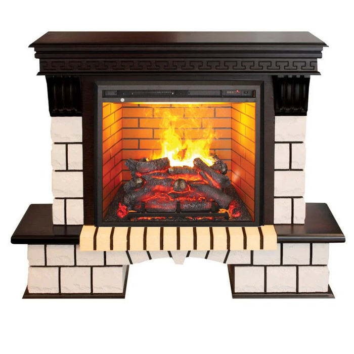3D Каминокомплект с увлажнением и звуком Real-Flame, Белый камень, Real-Flame Stone new 26/HL AO (DN) с очагом 3D Leeds 26
3D Каминокомплект с увлажнением и звуком Real-Flame, Белый камень, Real-Flame Stone new 26/HL AO (DN) с очагом 3D Leeds 26