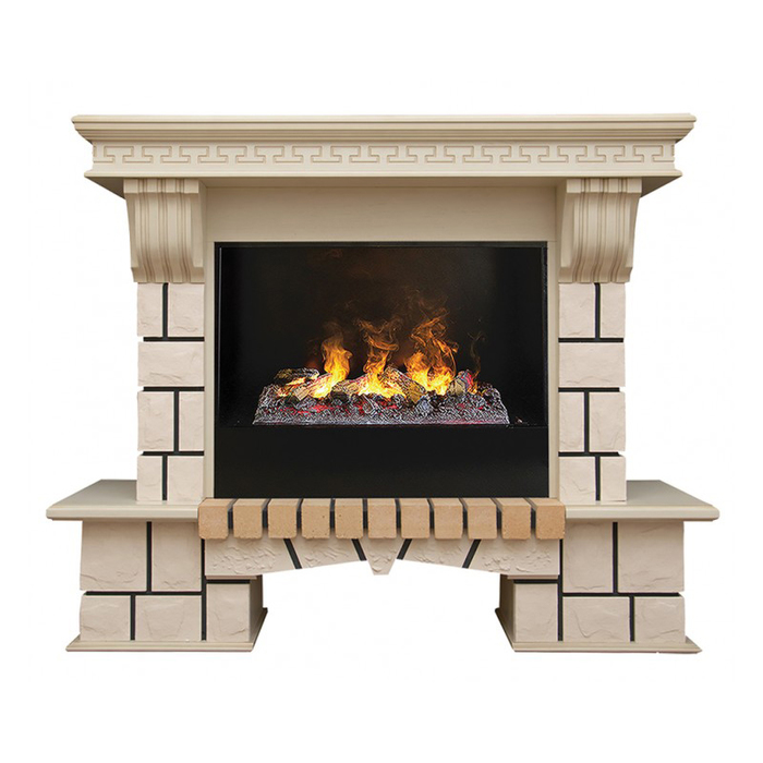 Электрокамин с широким очагом 3D Real-Flame, Белый камень, Real-Flame Stone new 26/HL WTG с очагом 3D Cassette 630 (Black вставка)
Электрокамин с широким очагом 3D Real-Flame, Белый камень, Real-Flame Stone new 26/HL WTG с очагом 3D Cassette 630 (Black вставка)