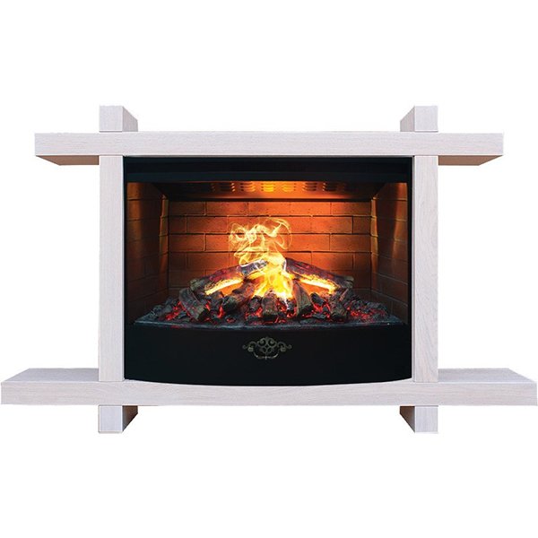 Камин Real-Flame Tokio WT с очагом 3D Firestar 33 Камин Real-Flame Tokio WT с очагом 3D Firestar 33Каминокомплекты<br>Модель Real Flame (Реал Флейм) Tokio WT с очагом 3D Firestar 33 представляет собой высокотехнологичный передовой электрокамин для помещений различных типов, отличающийся изящным белоснежным цветовым исполнением. Устройство помогает наладить в комнате уютную атмосферу и при необходимости производит обогрев (в одном из двух режимов мощности на выбор пользователя).<br>Особенности и преимущества готовых решений электрических каминов Real-Flame:<br><br>Привлекательный внешний вид.<br>Отсутствует потребность в дымоходе.<br>Нет дополнительных материальных затрат в процессе монтажа.<br>Прочное стекло, которое не нагревается.<br>Высокий уровень пожаробезопасности.<br>Высококачественные исходные материалы.<br>Портал не облазит и не портится от воздействия солнечных лучей.<br>Реалистичный огонь.<br>Рядом стоящие предметы интерьера не нагреваются.<br>Безопасность эксплуатации.<br>Комфорт использования.<br><br>Особенности и преимущества очага Real Flame 3D Firestar 33:<br><br>Электрический очаг с эффектом пламени 3D нового поколения. Модель 2016 года.<br>Максимально достоверный и реалистичный эффект пламени.<br>Регулировка высоты пламени с пульта дистанционного управления.<br>Мощность на обогрев - до 1,5 кВт.<br>Мощность в декоративном режиме 245 Вт (7 галогеновых ламп по 35Вт каждая).<br>Очаг с функцией увлажнения воздуха.<br><br>Электрический камин Real Flame это отличная альтернатива дровяным печам. Такие приборы смогут создать иллюзию настоящего огня, который вы вряд ли отличите от настоящего. Однако электрические камины имеют множество преимуществ перед дровяными собратьями . Во-первых, это отсутствие продуктов сгорания, что означает такие камины не нуждаются в дымоходных трубах. Во-вторых, вам не нужно заботиться о наличии топлива (дров или угля), а также производить обязательную регулярную чистку зольников и топочных камер. В-третьих, электрический камин очень легкий, не требует встраивания в нишу, может легко переместиться на другое место, что бывает актуально, когда производится ремонт помещения. <br> <br> <br> <br><br>Страна: Канада<br>Материалы портала: МДФ/нат. шпон<br>Мощность, кВт: 1,5<br>Обогреватель: Есть<br>Фильтр очистки воздуха: Нет<br>Пламя Optiflame: Нет<br>Эффект топлива: Дрова<br>Цвет: Белый<br>Потрескивание: Нет<br>Пульт: Есть<br>Дисплей: Нет<br>Тип камина: Электрический<br>ГабаритыВШГ,мм: 970x1600x340<br>Вес, кг: 60<br>Гарантия: 1 год