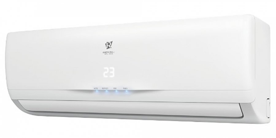 Настенный кондиционер Royal Clima RC-G58HN Настенный кондиционер Royal Clima RC-G58HN55 м? - 5.5 кВт<br>Современная сплит-система от надежной производственной компании Royal clima (Роял Клима) RC-G58HN признана помочь людям добиться максимально комфортных жилищных условий благодаря поддержанию в доме оптимального климатического режима. В представленной модели используется надежный и высокопроизводительный компрессор, созданный с учетом современных технологий.<br>Основные достоинства рассматриваемой модели настенной сплит-системы:<br><br>Энергоэффективность класса А<br>Японские технологии<br>Скрытый дисплей<br>Элегантный дизайн<br>Активный угольный фильтр устраняет неприятные запахи<br>Фильтр с активным серебром уничтожает аллергены, споры плесневелых грибков и обеззараживает воздух<br>Двусторонее подключение и отвод дренажа<br>Индикация утечки хладагента<br>4 режима работы: охлаждение, обогрев, осушение, вентиляция<br>Авторестарт<br><br>Настенные системы кондиционирования воздуха Royal clima GRAZIA это серия моделей 2017 года, которые были разработаны в сотрудничестве со специалистами компании GD Midea. Сплит-системы из данной серии были оснащены надежной системой фильтрации воздуха, что позволяет поддерживать более здоровую атмосферу внутри помещения, и имеют высокий класс энергоэффективности.<br><br>Горизонтальная регулировка потока: Нет<br>Страна бренда: Италия<br>Уровень шума, дБа: 58<br>Габариты ВхШхГ, см: 77x55,5x30<br>Производитель: Китай<br>Вес, кг: 37<br>Компрессор: Не инвертор<br>Площадь, м?: 50<br>Режим работы: холод/тепло<br>Уровень шума, дБа: 45<br>Охлаждение, кВт: 5,8<br>Габариты ВхШхГ, см: 94x27,5x20,5<br>Вес, кг: 10<br>Обогрев, кВт: 6,2<br>Потребление при охлаждении, кВт: 2,269<br>Потребление при обогреве, кВт: 1,806<br>Охлаждающая способность, тыс. BTU: 18<br>Диапазон t на охлаждение, С: +18...+43<br>Диапазон t на обогрев, С: 7...+24<br>Расход воздуха, м3/ч: 800<br>Хладагент: R410A<br>Max длина трассы, м: 15<br>диаметр газовой трубы, дюйм: Нет<br>диаметр жидкостной трубы, дюйм: Нет<br>Фильтр тонкой очистки: Нет<br>Плазменный фильтр: Нет<br>Предварительный фильтр: Нет<br>Ионизатор воздуха: Нет<br>Самоочистка внут блока: Нет<br>Катехиновый фильтр: Нет<br>Антибактериальный фильтр: Нет<br>Подмес свежего воздуха: Нет<br>Авторестарт: Да<br>Самодиагностика: Нет<br>Непрерывное движение заслонок: Нет<br>WiFi: Нет<br>Теплый пуск: Нет<br>Пульт Д/У: Да<br>Дисплей: Да<br>Ночной режим: Да<br>Авто режим: Да<br>Сенсор движения: Нет<br>Антиаллергенный фильтр: Нет<br>Напряжение, В: 220 В<br>Сила тока, А: 7,85 / 9,87<br>Гарантия: 3 года<br>Ширина мм: 275<br>Высота мм: 940<br>Глубина мм: 205