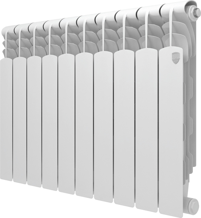 Биметаллический радиатор Royal Thermo, Белый, Royal Thermo Revolution B 500 – 10 секц.
Биметаллический радиатор Royal Thermo, Белый, Royal Thermo Revolution B 500 – 10 секц.