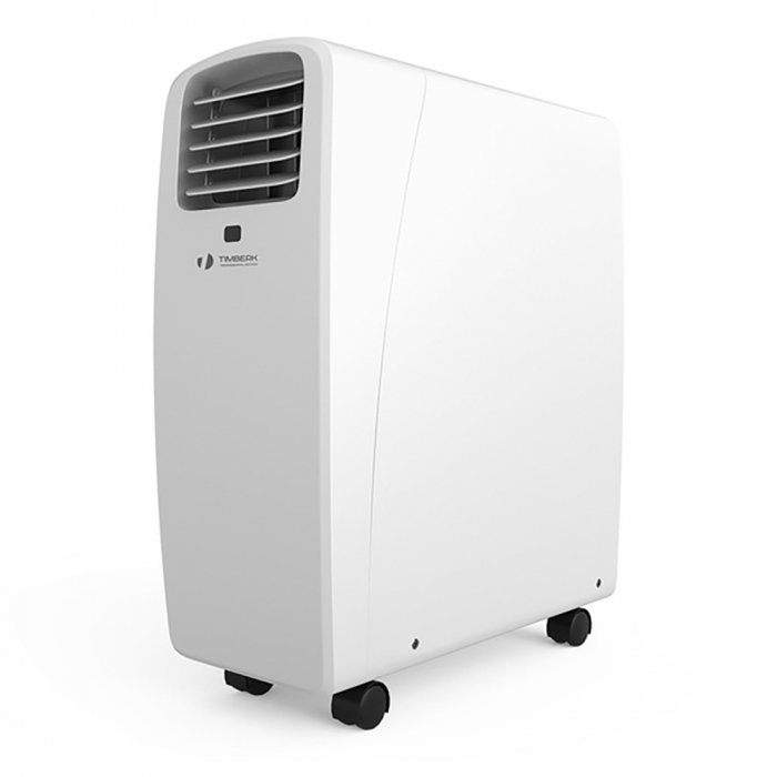 Мобильный кондиционер Timberk AC TIM 09C P6 Мобильный кондиционер Timberk AC TIM 09C P62.6 кВт<br>Современный кондиционер AC TIM09CP6 от производителя Timberk новинка на российском рынке климатической техники. Корпус устройства выполнен из высококачественного пластика и имеет удобный компактный размер. Кондиционер создан для работы на охлаждение и вентиляцию. Также есть функция, позволяющая проводить осушение помещения, если воздух в нем имеет высокий уровень влажности.<br><br>Особенности и преимущества мобильных кондиционеров серии AC TIM от компании Timberk:<br><br>Охлаждение, обогрев, осушение, вентиляция: 4 в 1.<br>Хорошая шумоизоляция внутри корпуса.<br>Таймер на отключение.<br>Реверсивная конструкция корпуса 2-Way Reverse.<br>Высокая производительность по осушению.<br>Автоматическое испарение конденсата.<br>Высокоэффективный компрессор.<br>Экономичное энергопотребление.<br>Три варианта цветовых решений: голубой, красный и чистый белый.<br>Моющийся воздушный фильтр.<br>Надежность и долговечность.<br>Комфорт и безопасность.<br>Легкость транспортировки.<br><br>Мобильные кондиционеры Timberk станут прекрасными помощниками в создании комфортного микроклимата. Их небольшие размеры и вес, эргономичная конструкция позволят не просто перемещать агрегаты из одной комнаты в другую, но и взять их с собой на дачу. Инновационная технология 2 Motor Drive technology (сверхбыстрая коррекция температуры) позволяет в кратчайшие сроки достичь желаемого уровня температуры воздуха в помещении. Это достигается благодаря наличию двух двигателей, управляющих работой конденсатора и испарителя. Стоит отметить, что компания Timberk уже давно зарекомендовала себя в качестве надежного партнера и поставщика качественного климатического оборудования. Продукция под этим брендом пользуется особой расположенностью покупателей, как российских, так и иностранных.<br><br>Страна: Швеция<br>Охлаждение,кВт: 2,6<br>Обогрев, кВт: None<br>Потребление при охл., кВт: 0,95<br>Потребление при обогреве, кВт: None<br>Расход воздуха, мsup3;/ч: 330<br>Уровень шума, дБа: 50<br>Отвод конденсата: Дренажная трубка<br>Осушение воздуха: Есть<br>Приток свежего воздуха: Нет<br>Беструбный: Нет<br>Хладагент: R410A<br>ГабаритыШВГ,мм: 270х480х695<br>Вес, кг: 25<br>Гарантия: 2 года