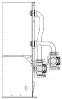 Комплект клапанов для четырехтрубной системы  Aermec VCF 1X4L