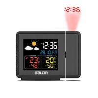 Проекционные часы с будильником BALDR B0367WST2H2R-V1