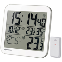 Проекционные часы Bresser MyTime LCD (белые)