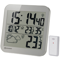 Проекционные часы Bresser MyTime LCD (серебристые)