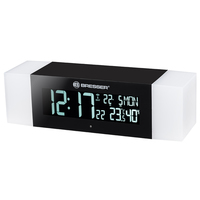 Часы без проекции с будильником Bresser MyTime Sunrise Bluetooth (черное)