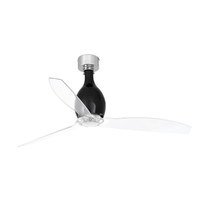 Вентилятор без подсветки Faro Mini Eterfan Shiny Black (32026)