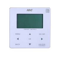 Проводной контроллер для модульных и мини-чиллеров с сенсорным дисплеем IGC IJRM-120H