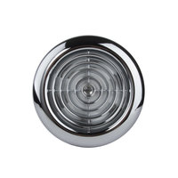 Вытяжка для ванной диаметр 100 мм Mmotors ММ 100 круглый с обратным клапаном /хром/