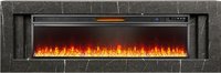 Электрокамин Хай Тек (HI-Tech) Royal Flame Line 60 SFT Stone Touch cерый мрамор с очагом Vision 60 LED