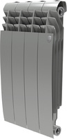 Биметаллический радиатор Royal Thermo BiLiner 500 Silver Satin 4 секц.