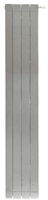 Алюминиевый радиатор STOUT Oscar 2000 4 секции (цвет 2676 cod.08 серый)
