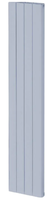 Алюминиевый радиатор STOUT Sebino 2000 4 секции (цвет 2676 cod.08 серый)