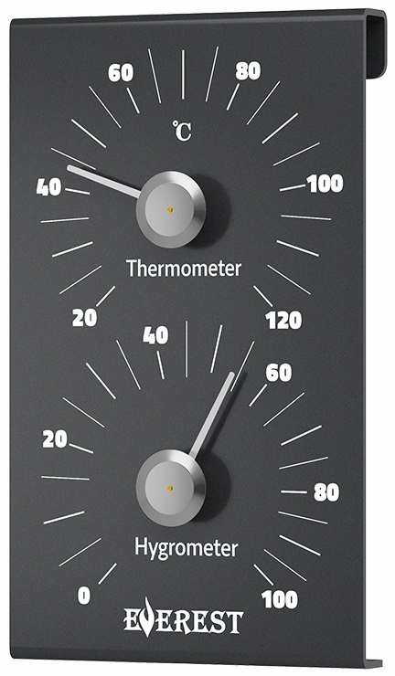 Термо+Гигро Эверест, Черный, Эверест TG-23
Термо+Гигро Эверест, Черный, Эверест TG-23