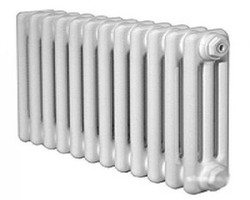 Стальной трубчатый радиатор 3-колончатый Arbonia 3057/12 № 69 ventil oben RAL9016