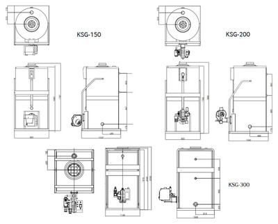 Напольный газовый котел > 300 кВт Kiturami KSG-300 (349 кВт) фото #4