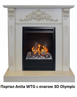 Классический портал для камина Real-Flame Anita WTG фото #8