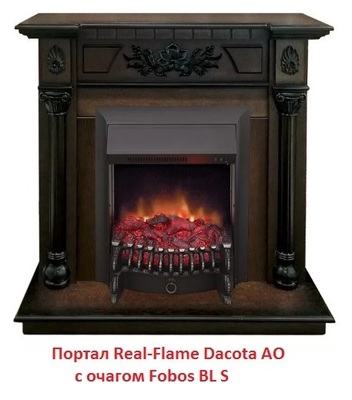 Классический портал для камина Real-Flame Dacota STD/EUG AO фото #10