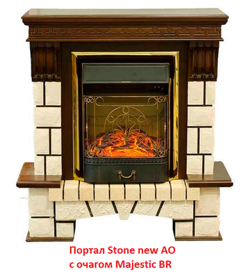 Классический портал для камина Real-Flame Stone new STD/EUG AO (DN) фото #2