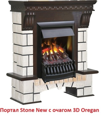 Классический портал для камина Real-Flame Stone new STD/EUG AO (DN) фото #5