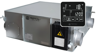 Приточно-вытяжная вентиляционная установка 500 Royal Clima RCS-300-P 3.0 фото #2