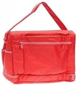 Сумка-холодильник дорожная Thermos Foogo Large Diaper  Fashion Bag in red фото #2