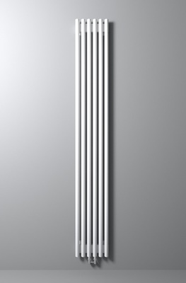 Стальной трубчатый радиатор 1-колончатый Velar R32 1500 V10 ЛП 9016 мат фото #6