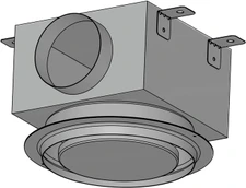 Приточно-вытяжной Sysimple NTG-1-12,5-160/20-RAL9016M-RAL9016M-PB с КСД