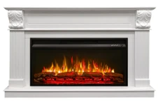 Линейный электрокамин Real-Flame ГЛОРИЯ 36 WT-F514 с очагом PREMIER 36
