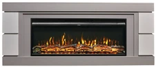 Линейный электрокамин Real-Flame ДЭНВЕР 36 GR-LCB715 с очагом PREMIER 36