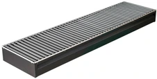 Внутрипольный конвектор КЗТО Бриз Нерж 260x120x4500 1то