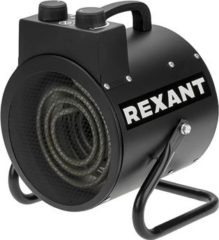 Электрическая тепловая пушка REXANT круглая, регулировка угла наклона 2кВт