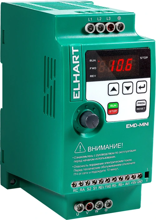 Частотный преобразователь ELHART EMD-MINI – 015 A