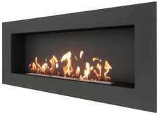 Настенный биокамин SteelHeat GRAND 1500 LITE встраиваемый