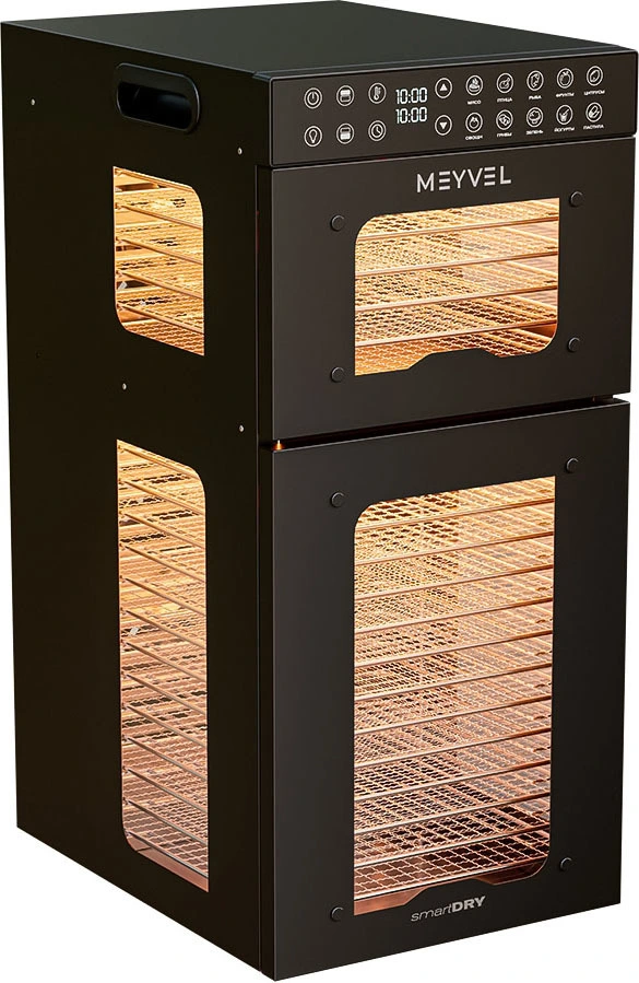 Сушильный шкаф для пищи MEYVEL MDH20-1S2 (Black)