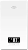 Электрический проточный водонагреватель 6 кВт Primoclima ZENITH 7 кВт, Wi-Fi, белый
