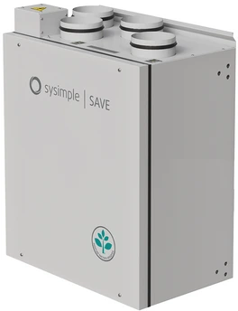 Приточно-вытяжная установка Sysimple SAVE VTR 325 R 1000W