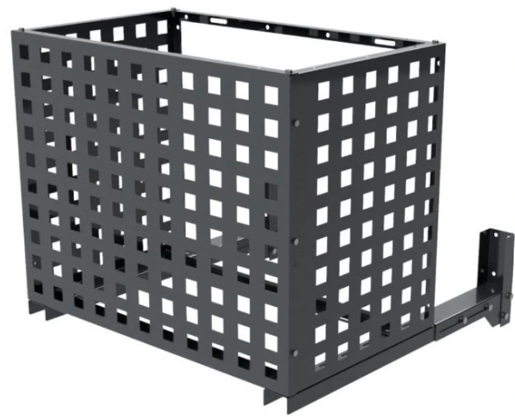 Корзина PP ROLLED с квадратной перфорацией 700(h)x900x550.T1-KV