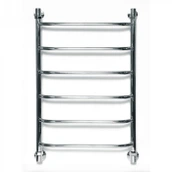 Водяной полотенцесушитель шириной 410 - 500 мм Ника ЛТ (Лесенка Трапеция) стандарт 120х40 -9